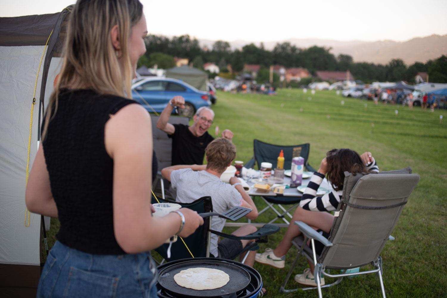 Ring Rast Camping Hotel Spielberg Bei Knittelfeld Exterior foto